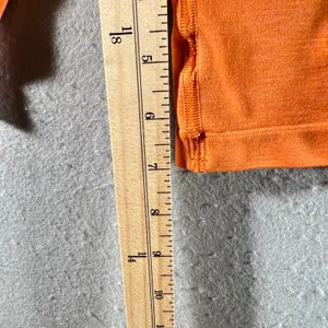 779 | Alphalete Seamless High Waisted Compression Biker Shorts‎ Orange Womens XS thumbnail 4