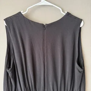 Chelsea28 XL Black Sleeveless Ruched Bodycon Mini Dress LBD Nordstrom‎ Formal thumbnail 9