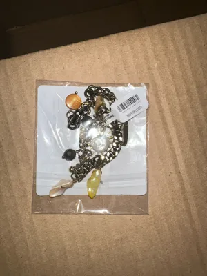 NWT Free People Ariana Ost Bali Charm Anklet In Gold thumbnail 5
