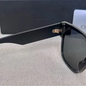 Christian Dior Matte Logo Black Sunglasses thumbnail 5