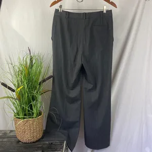 Brooks Brothers Gray Straight Leg Trouser Pants 6 thumbnail 3