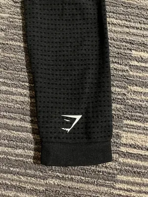 Gymshark Leggings Adapt Seamless Marl Black Grey thumbnail 4
