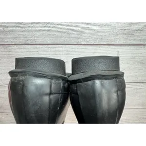 Hunter Original Women's Tall Rain Boots, US Size 8 m/9 F Black thumbnail 6