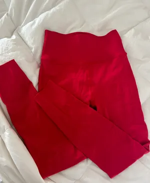 Fabletics Red Leggings thumbnail 1