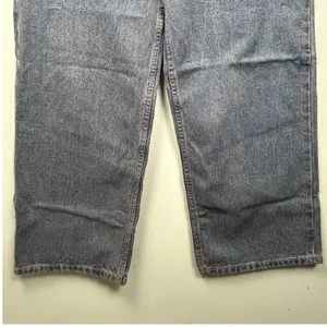 American Apparel Women Crop Wide Leg Jeans 30 Pink Tint Wash Y2K 90s‎ thumbnail 13