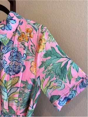 Women's Entro Greenwich Garden Midi Dress Size S thumbnail 4