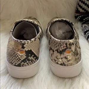 steve madden• safary python snakeskin metallic sneakers thumbnail 92