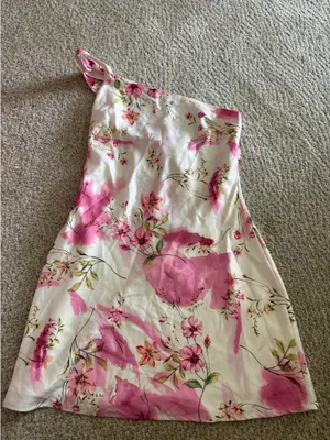Peppermayo one shoulder dress silk with open back thumbnail 1