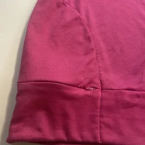 Nine West 2X Active Women's Pink Pullover Hoodie Short Sleeve Relaxed Fit Logo thumbnail 5