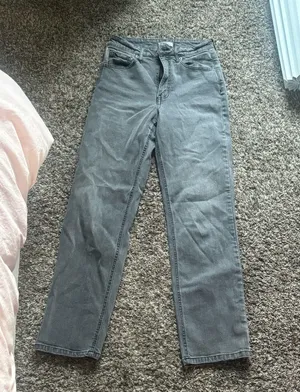 Copper Key Grey Straight Leg Jeans Size 0 thumbnail 1