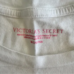 Victoria's Secret - Angel PJ Shorts and Tee in White Pink & Black thumbnail 6