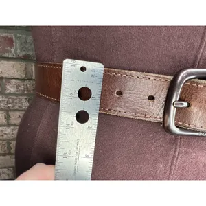 Columbia leather belt brown size 36 thumbnail 4