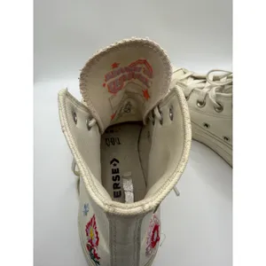 Converse Chuck Taylor All Star‎ Lift Platform High Top Floral Cream A02198C 7W thumbnail 5
