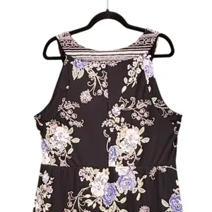 Rabbit Rabbit Rabbit Womens Maxi Dress Size 18W Dark Romantic‎ Dark thumbnail 6