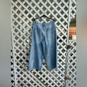 Free people We The Free Chill Vibes Dropped Wide-Leg Jeans thumbnail 5