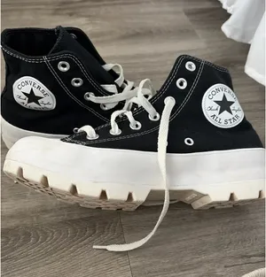 Converse Black High-Tops thumbnail 1