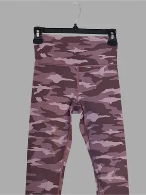 Athleta Girls' Plum Camo High-Rise Leggings thumbnail 3