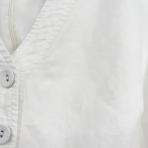 Gal Meets Glam Womens Angela White Linen Cotton Cottagecore Ruffle Dress Size 16 thumbnail 4
