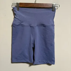 Beyond Yoga Ready or Not Dusty Violet High Waist Biker Shorts- Size Small thumbnail 5