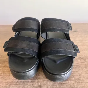 Ugg Zayne Slide II Women's Black Sandal Size 9 #B1561 thumbnail 5