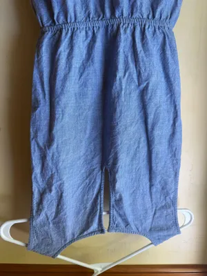 Ann Taylor Loft Denim Color Romper Small  thumbnail 4