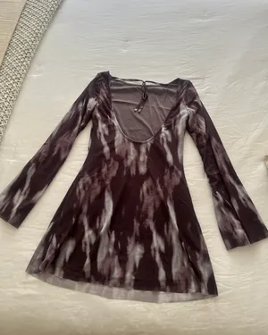 Princess Polly Lukea Long Sleeve Mini Dress thumbnail 5