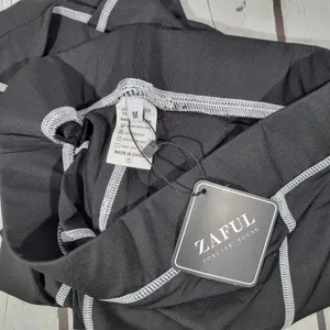 Zaful Black Leggings Athletic‎ Performance Stretch Fit Women's Size M thumbnail 5