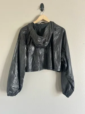 EUC Free People Diamond Back Reflective Jacket XS thumbnail 4