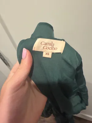 Camila Coelho Cassie Green Sequin Mini Dress thumbnail 5