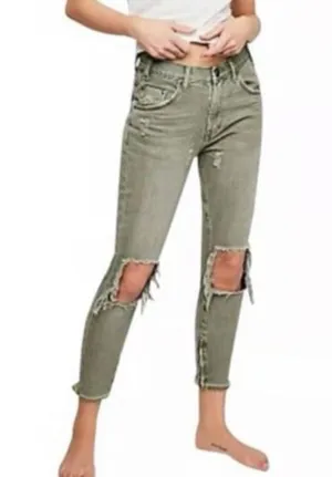 One X One Teaspoon Freebird High WaistRigid Skinny Jeans thumbnail 1
