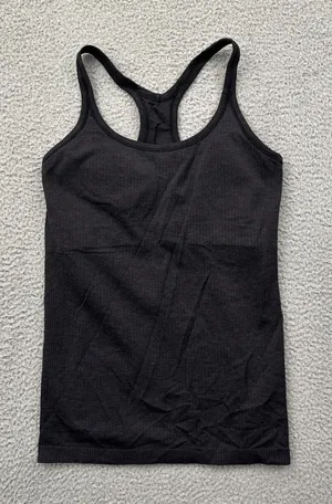 Lululemon Ebb To Street Tank Top Black Athletic Athleisure Yoga Women's 8 thumbnail 1