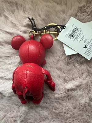 NWT Disney X Coach Mickey Mouse Collectible Bag Charm CO325 thumbnail 2