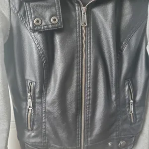 Boy meets girl jacket size small black with gray thumbnail 3