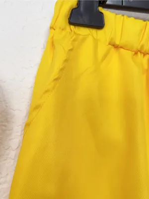 Miss Sparkling Bright Yellow Lightweight Blazer Shorts Two Piece Matching Set thumbnail 6