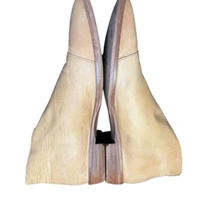 Free People Shoes Womens Size 8‎ Beige Leather Pointed Toe Flats Made In Spain thumbnail 5