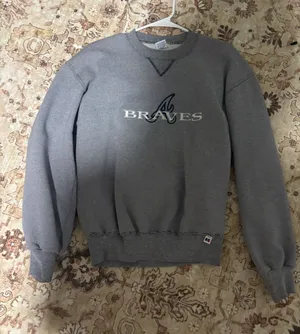 Russell vintage atlanta braves crewneck thumbnail 1
