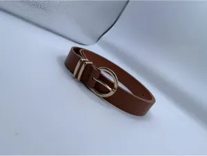 3 Pack Women's Leather Belts For Jeans Dresses Ladies Belt For Pants With Gold thumbnail 11