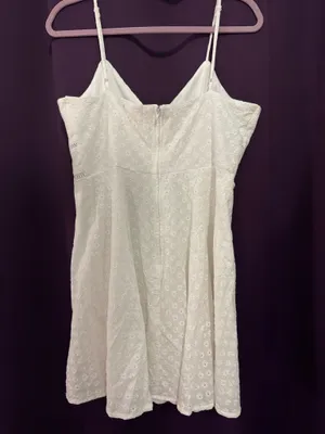 Altar'd State White Dress Floral thumbnail 3