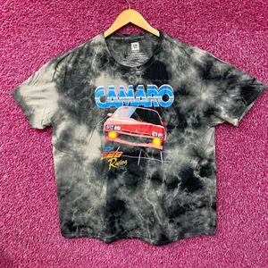 Chevrolet Tie Dye Camaro Graphic Print T-Shirt 2XL thumbnail 1