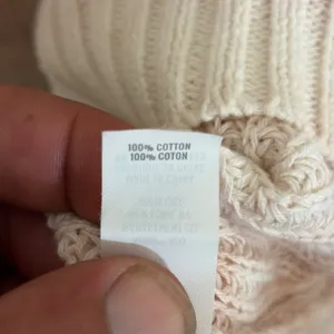 Aerie Womens XL‎ Peach Tie Dye Oversized Cotton Knit Scoop Neck Sweater Slouchy thumbnail 5
