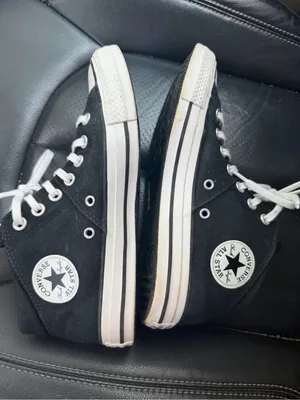 Converse Chuck Taylor All Star High Top Black White Women’s size 8 shoes thumbnail 6