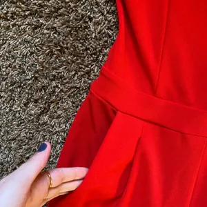 EXPRESS Red Jumpsuit thumbnail 4