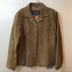 Van-Heusen Lather Jacket SZ L thumbnail 1