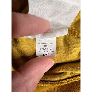 Nike Women's Velour Hoodie XXL Gold Colorblock Casual Fall Wear thumbnail 6