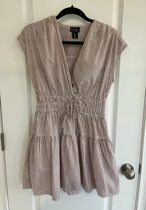 Nicole Miller Striped Dress thumbnail 1