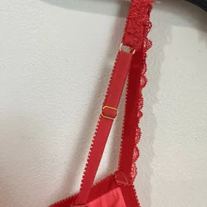Urban Outfitters Out From Under Lace Corset Coral Bustier‎ Top Size S thumbnail 4