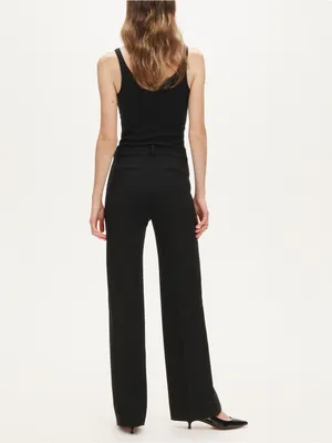J. Crew Natalia Pant In Four-season Stretch Carreman Trousers Black NEW Size 0 thumbnail 2