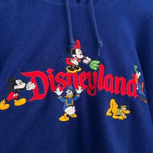 Vintage Disneyland Character Hoodie – Y2K Cartoon Core Fleece (unisex / Large) thumbnail 2