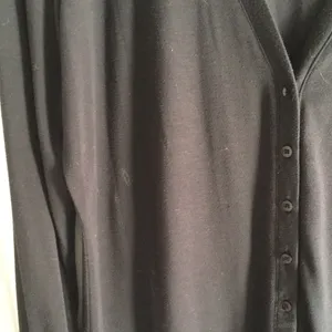 Womens Hooters Black Cardigan Size Medium/Large thumbnail 9