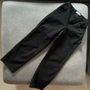TNA Aritzia Black Wide Leg Cargo Pants 00 thumbnail 4